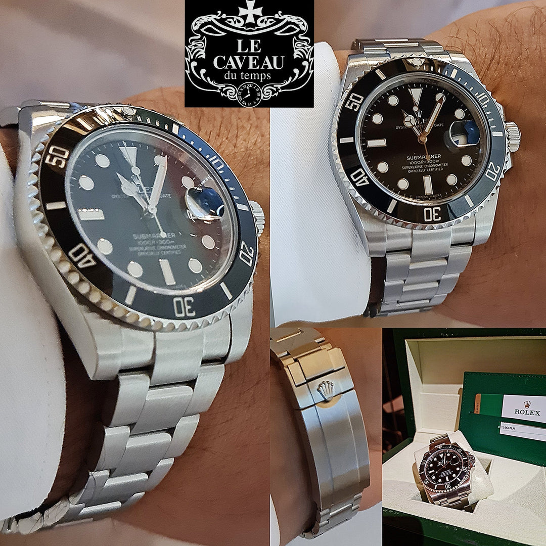 Submariner Data 40mm Ceramica acciaio - scatola e garanzia originali