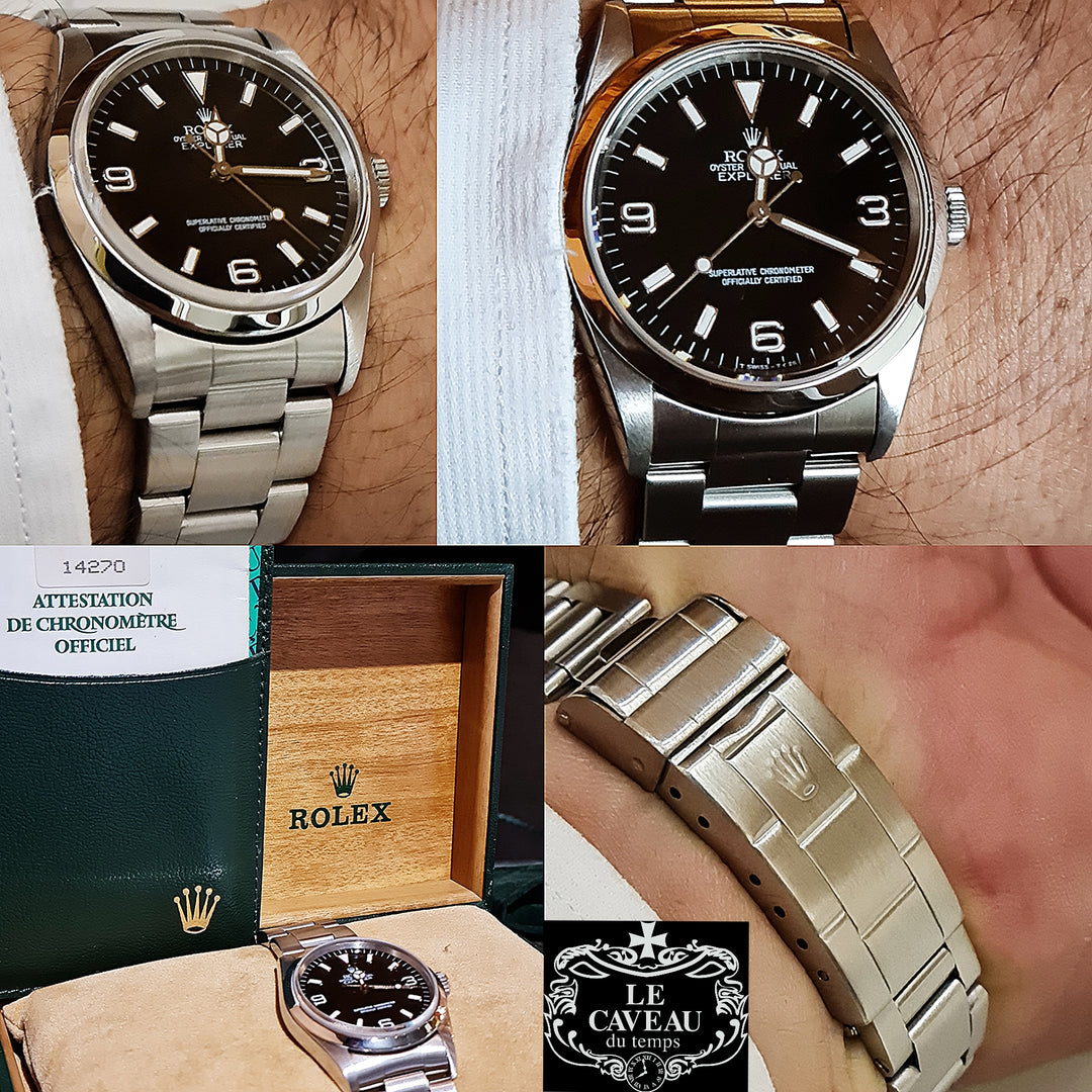 Explorer 1 acciaio 36mm 14270 - completo di scatola e garanzia originale