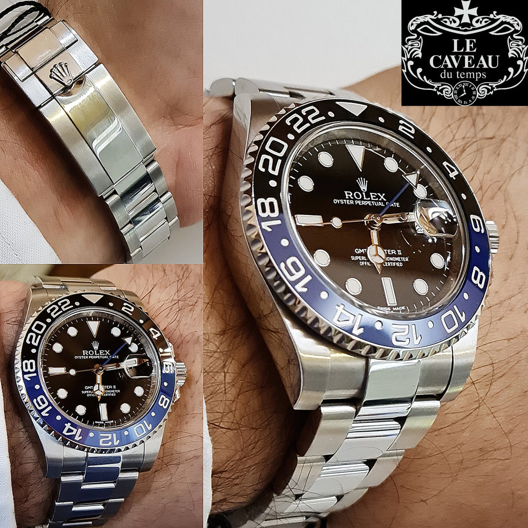 GMT master II Batman Acciaio 116710BLNR - scatola originale e garanzia Originale