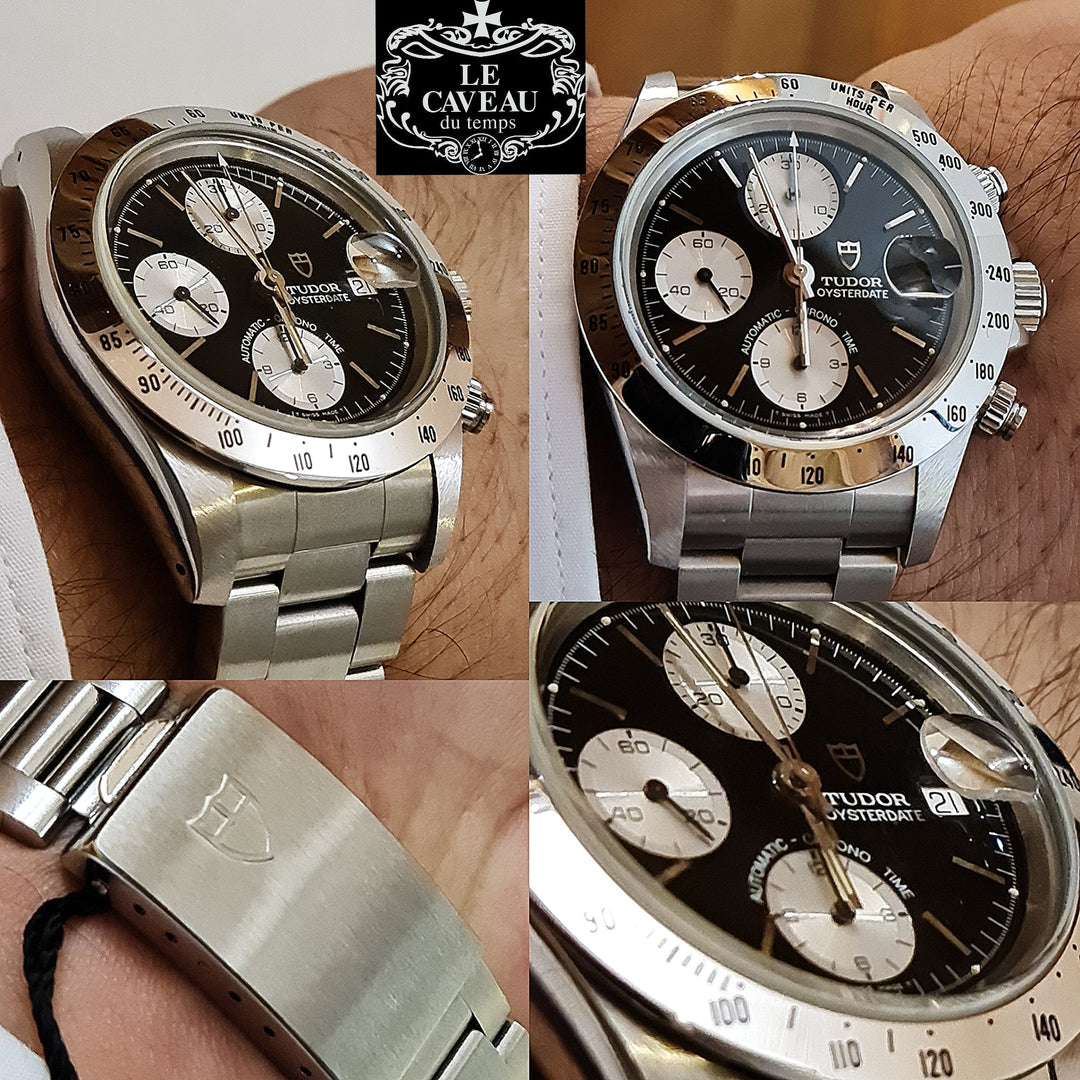 Tudor chrono Prince Date acciaio - scatola e garanzia LeCaveau