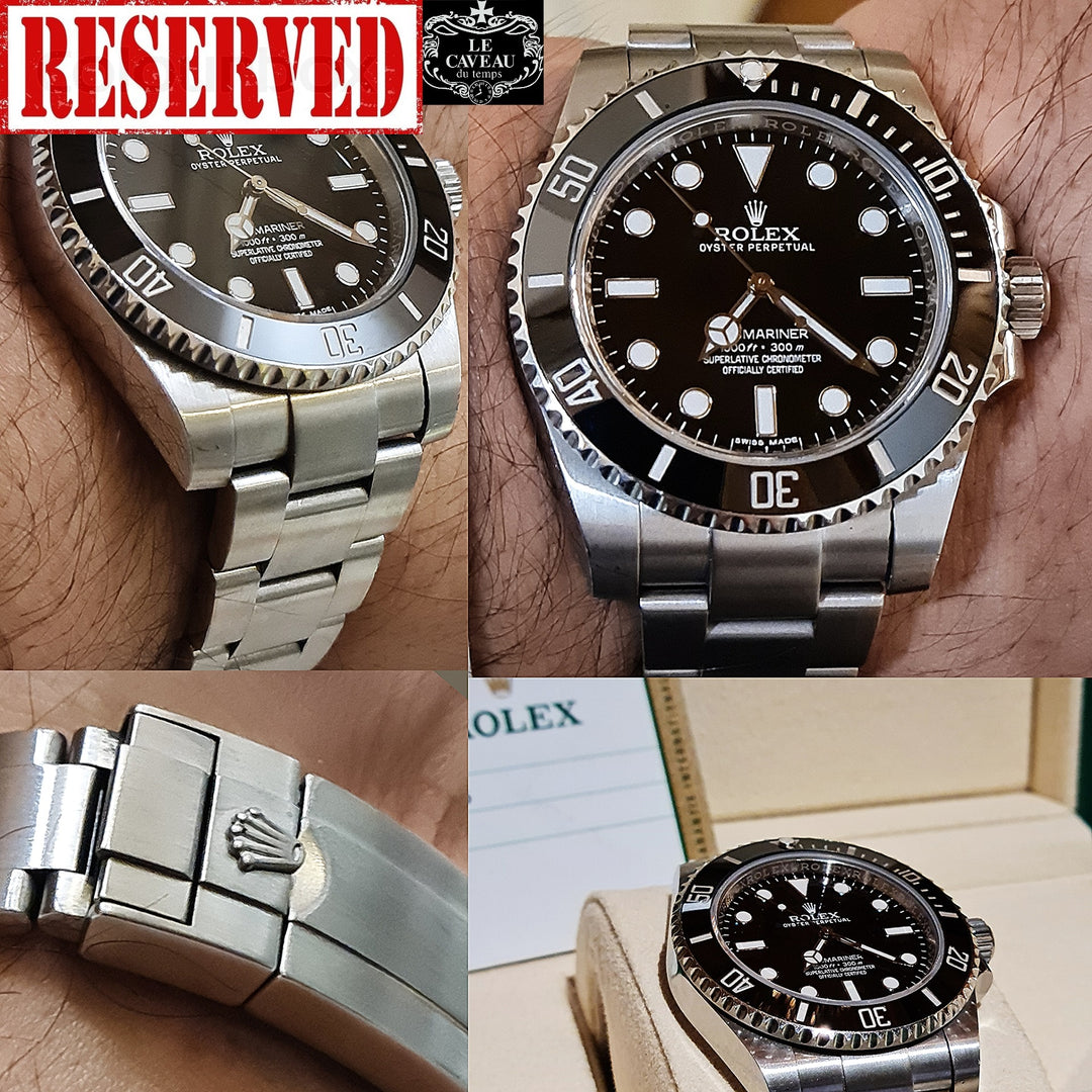 Submariner no data acciaio 40mm - Scatola e garanzia originale