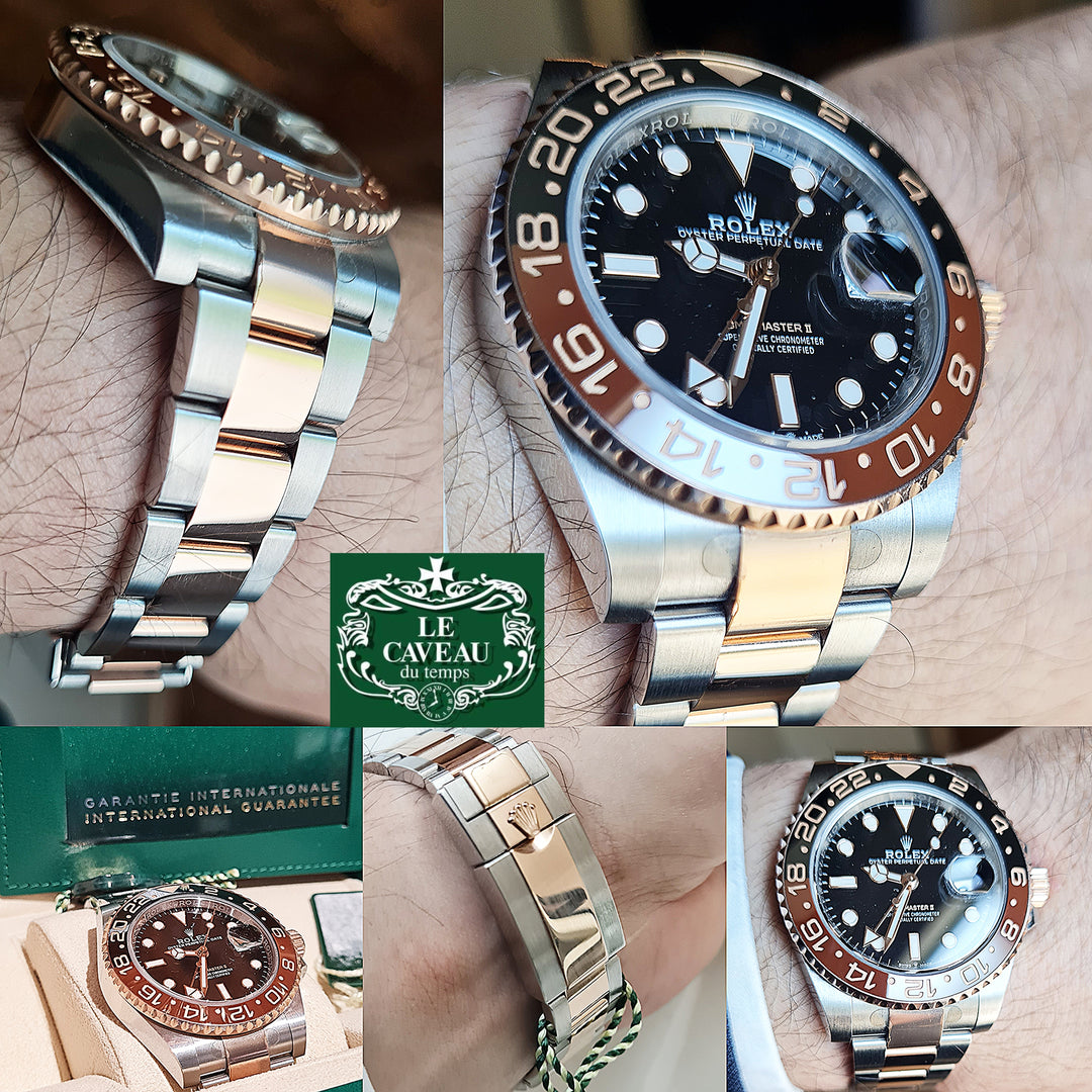 GMT acciaio\oro rosa Rootbeer 2022- completo di scatola e garanzia