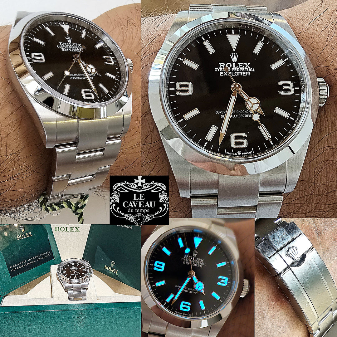 Explorer 1 40mm 224270 perfetto - completo di scatola e garanzia originale