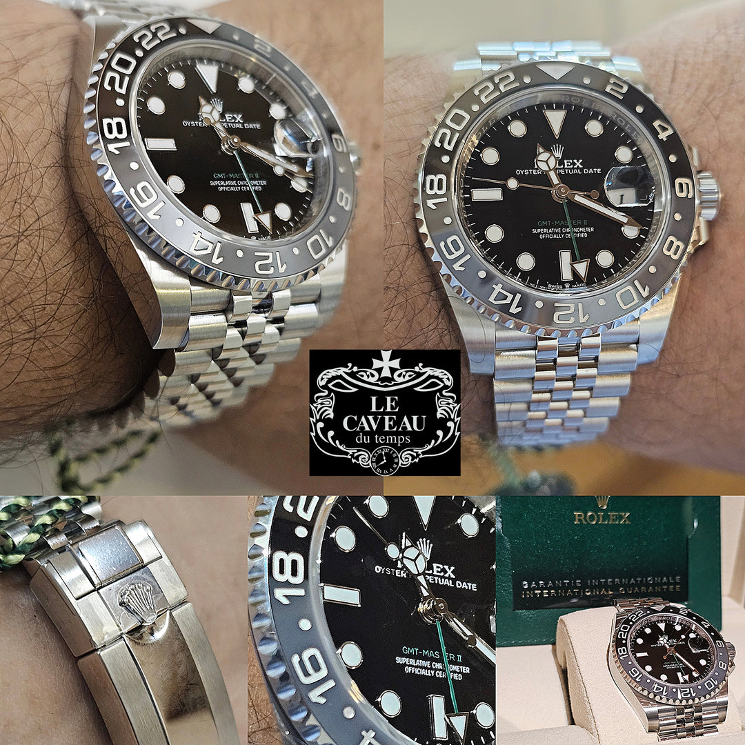 GMT CERAMICA JUBILEE 126710GRNR 2024 - SCATOLA E GARANZIA ORIGINALE