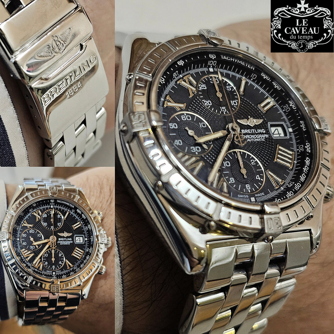 Breitling Crosswind Chronograph A13055 - scatola e garanzia LeCaveau