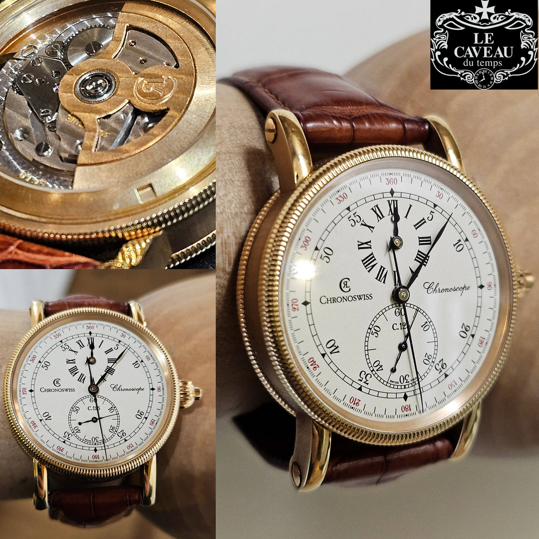 Chronoswiss Chronoscope CH1521R - scatola e garanzia LeCaveau