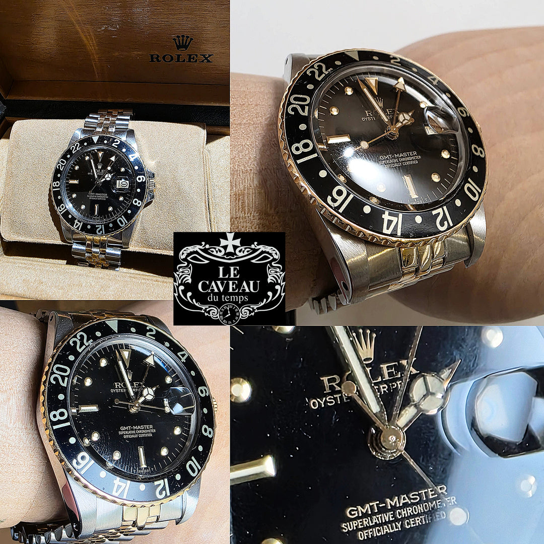 GMT 16753 acciaio\oro - completo di scatola Originale e garanzia LeCaveau