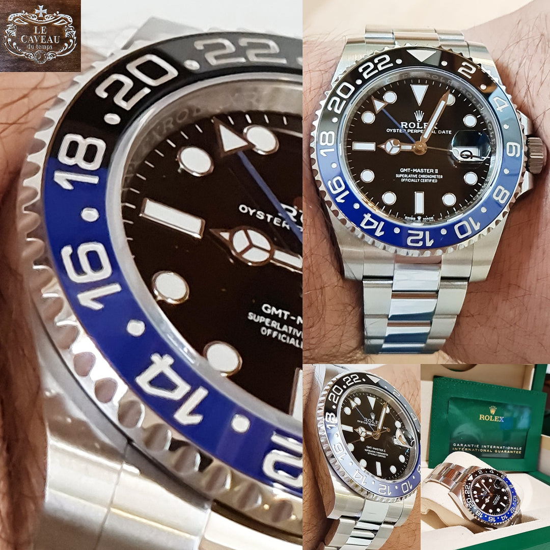 GMT-Master II batman 2023 Oyster - completo di scatola e garanzia originale