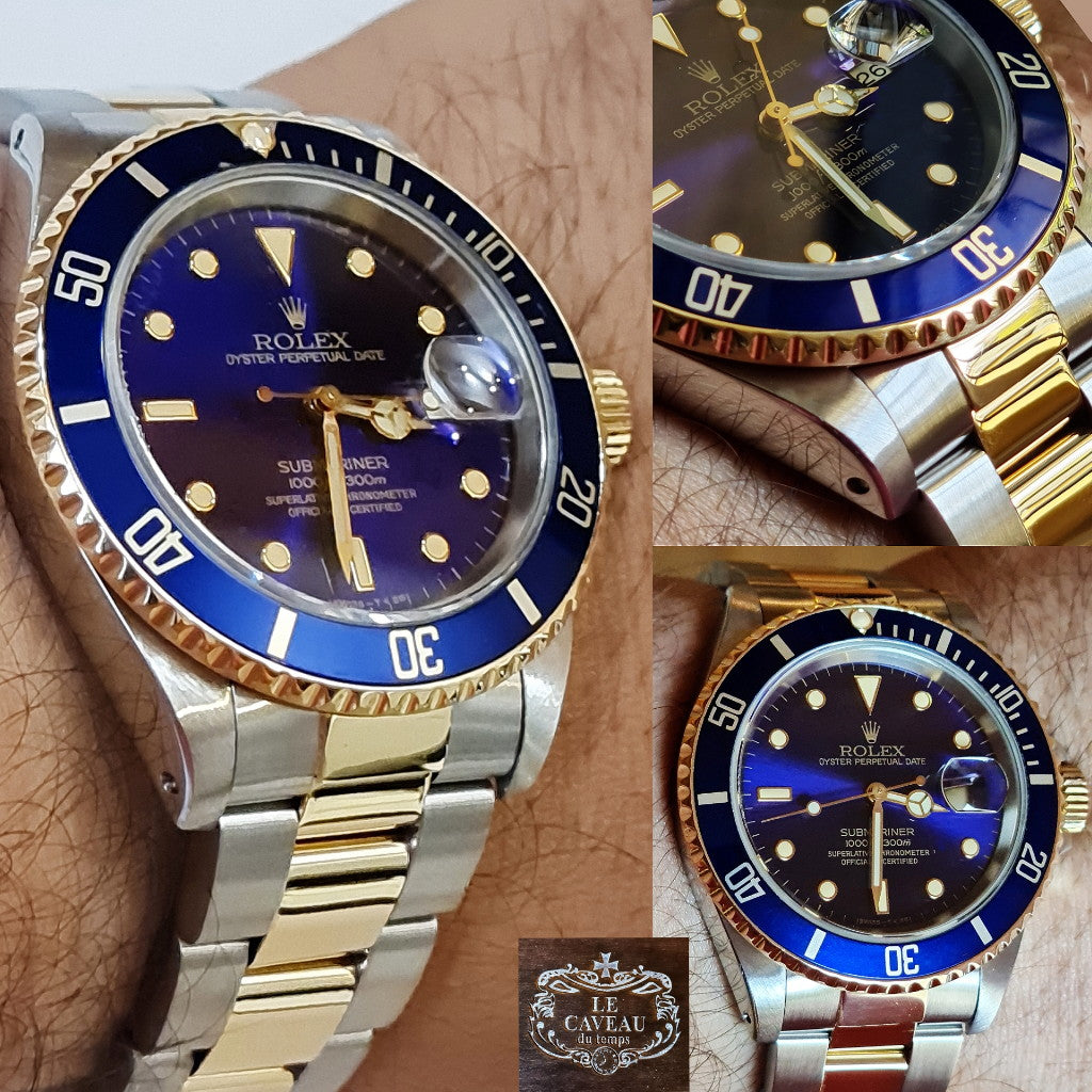 Submariner Data oro acciaio - scatola Originale e garanzia Originale