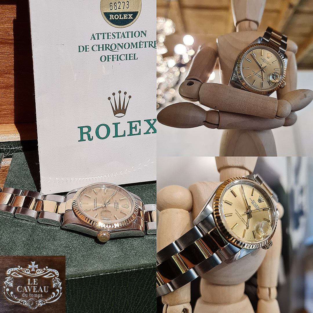 Boys acciaio\oro quadrante Champagne - scatola e garanzia originale