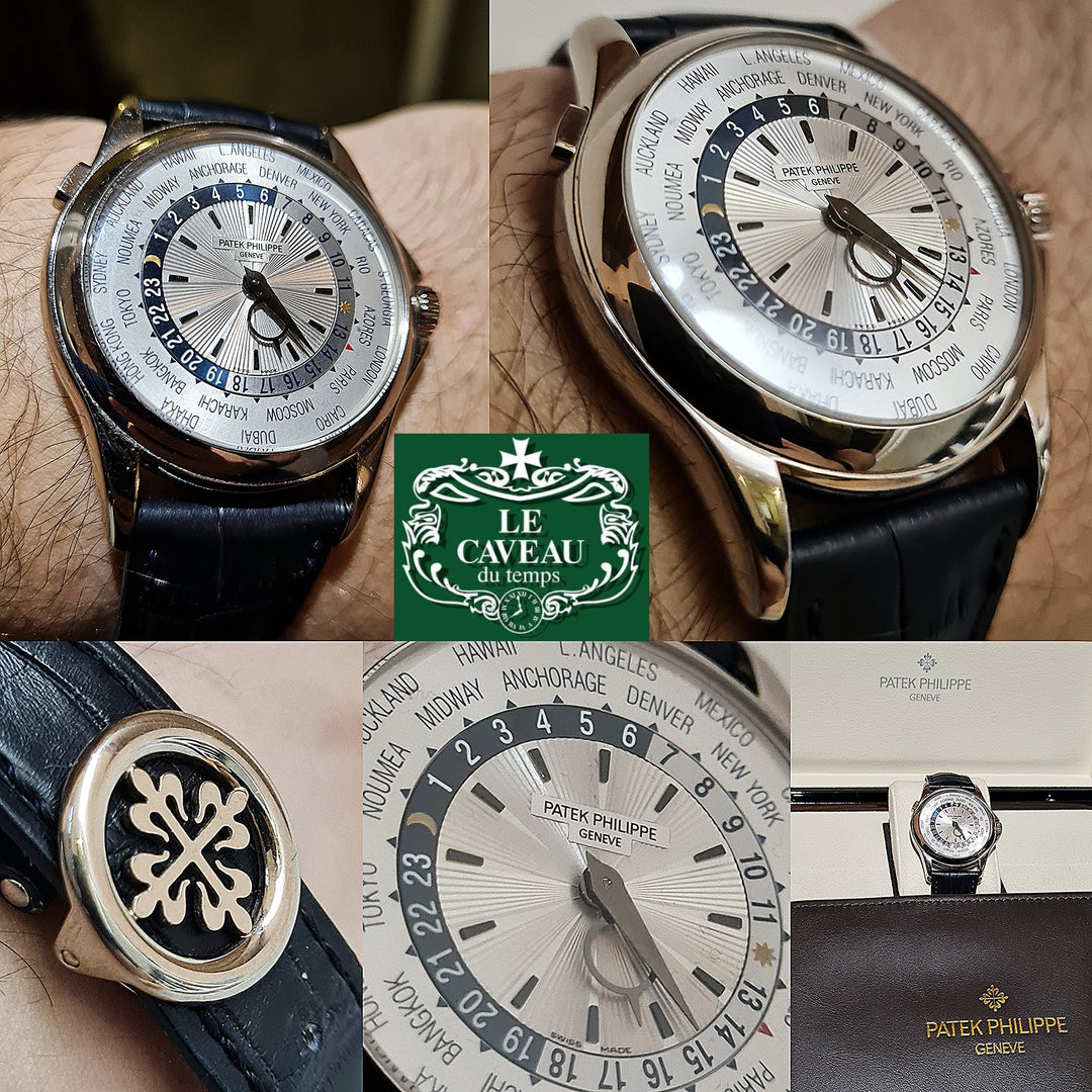 Patek Philippe Complications World Time 18K oro bianco 5130G