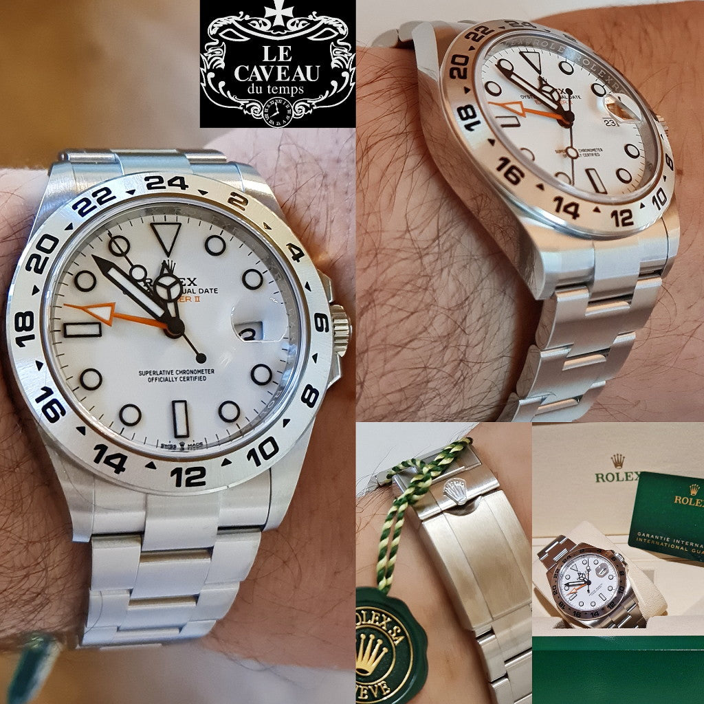Explorer II acciaio polar - scatola e garanzia originali