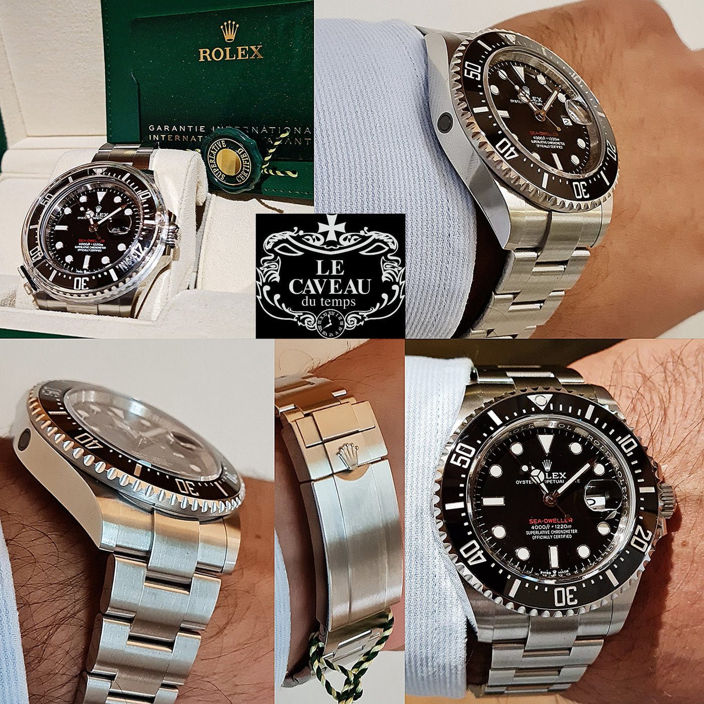 Sea-Dweller acciaio scritta rossa nuovo 2023 - completo di scatola e garanzia
