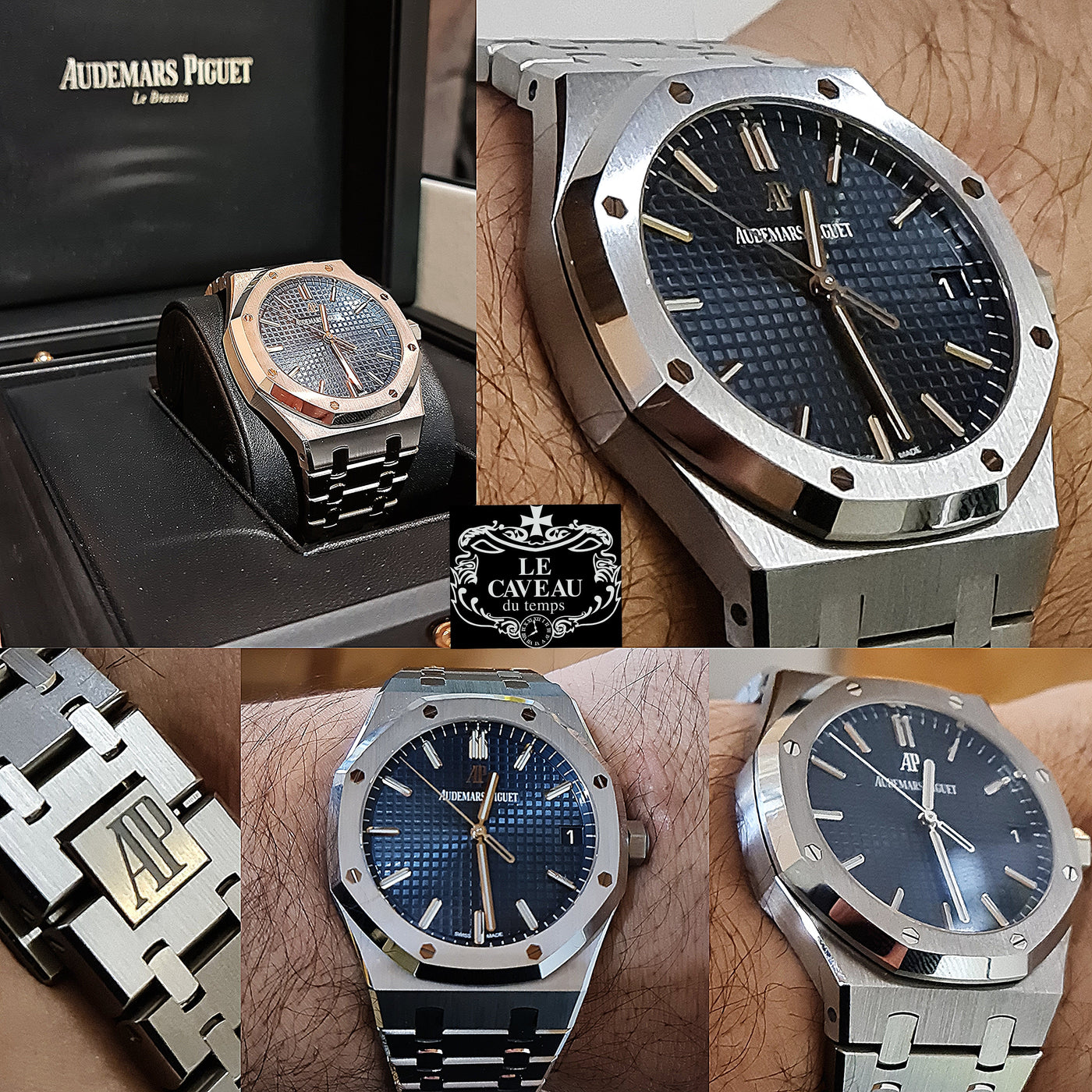 Audemars Piguet acciaio 15500 - completo di scatola e garanzia originali