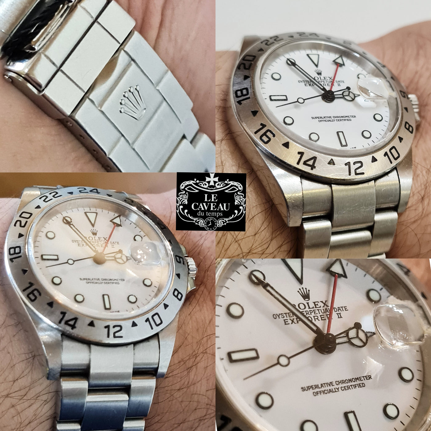 Explorer II acciaio quadrante bianco - Scatola originale garanzia Originale