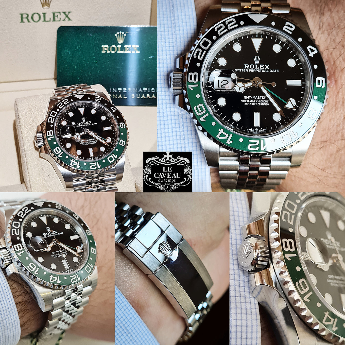 GMT-Master II Sprite 126720LVNR Jubilee nuovo - completo di scatola e garanzia originale