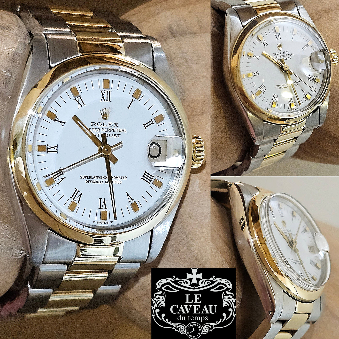 Boys 31mm acciaio vp quadrante bianco numeri romani - scatola e garanzia LeCaveau