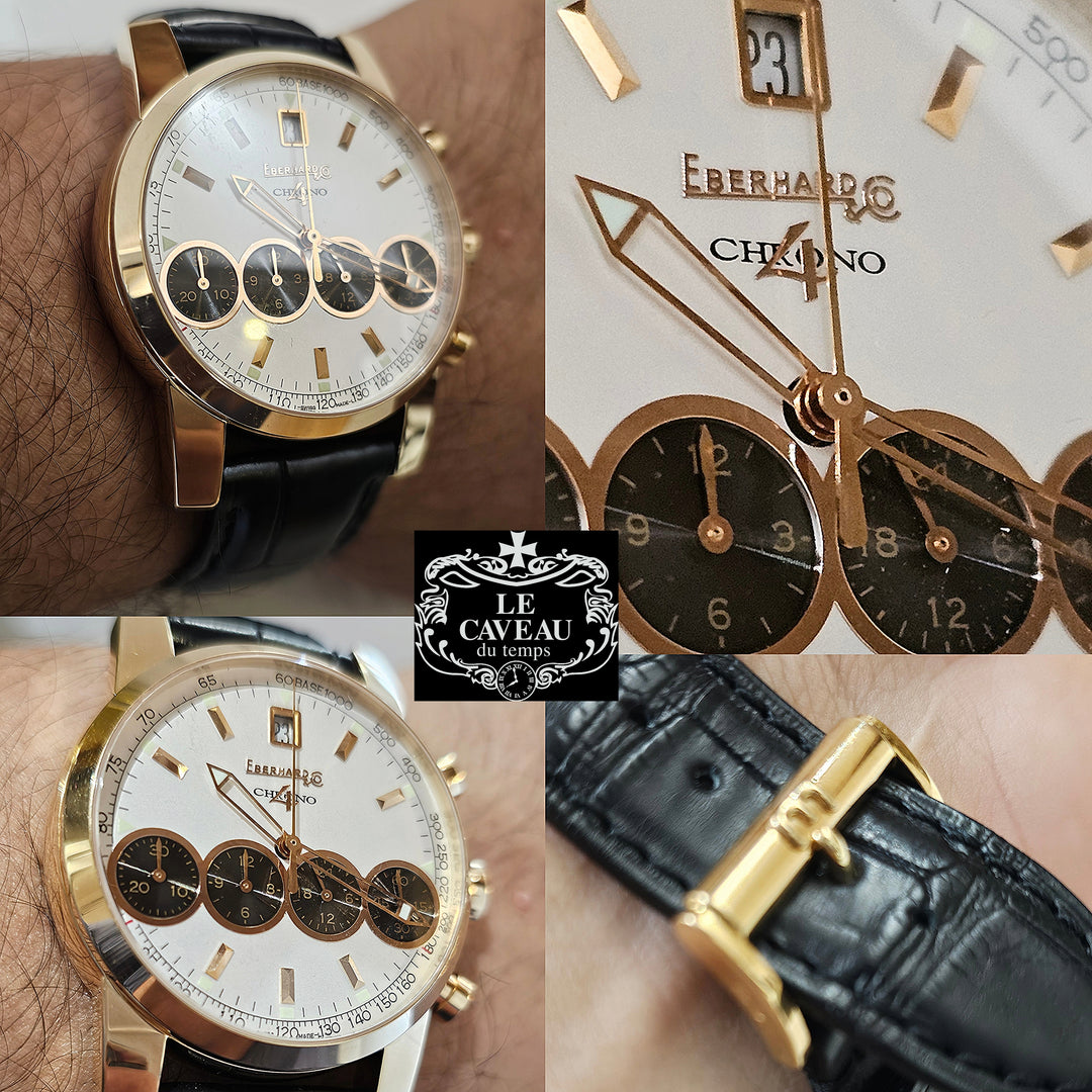 Chrono4 Oro Rosa - scatola e garanzia LeCaveau