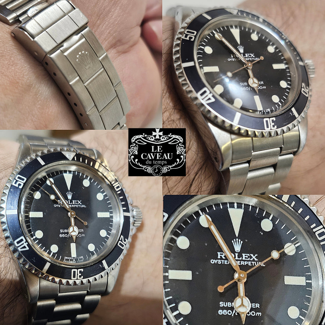 Submariner 5513 acciaio - con scatola Originale e garanzia LeCaveau