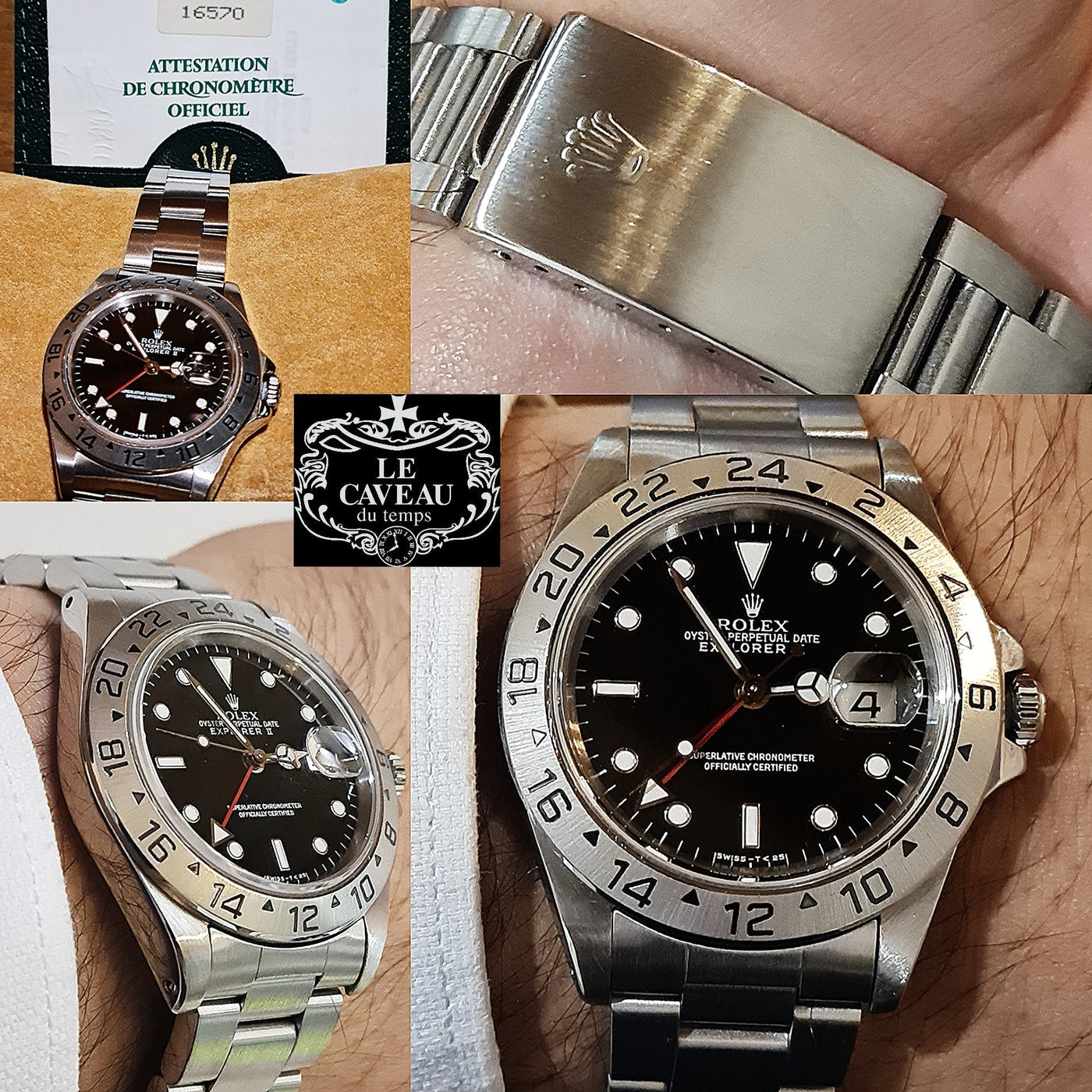 Explorer II quadrante nero - scatola e garanzia originali