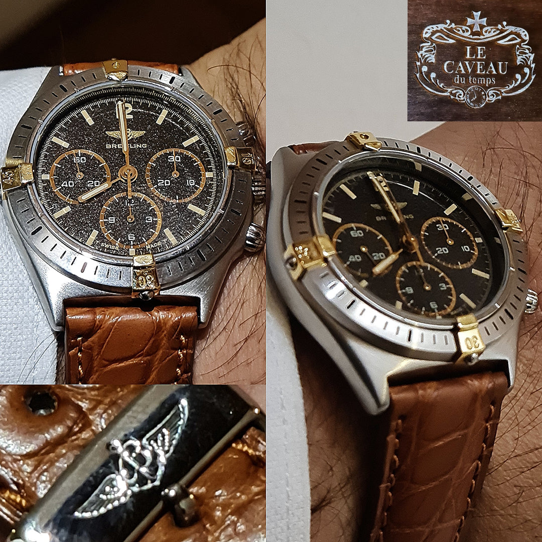 Breitling Callisto acciaio cinturino pelle - scatola e garanzia LeCaveau