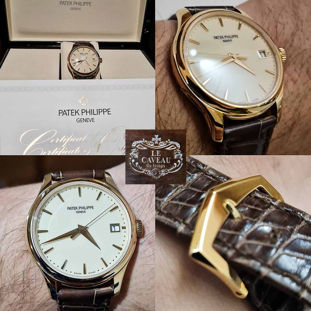 Calatrava 5227J-001 Oro Giallo 39mm nuovo - scatola e garanzia originale