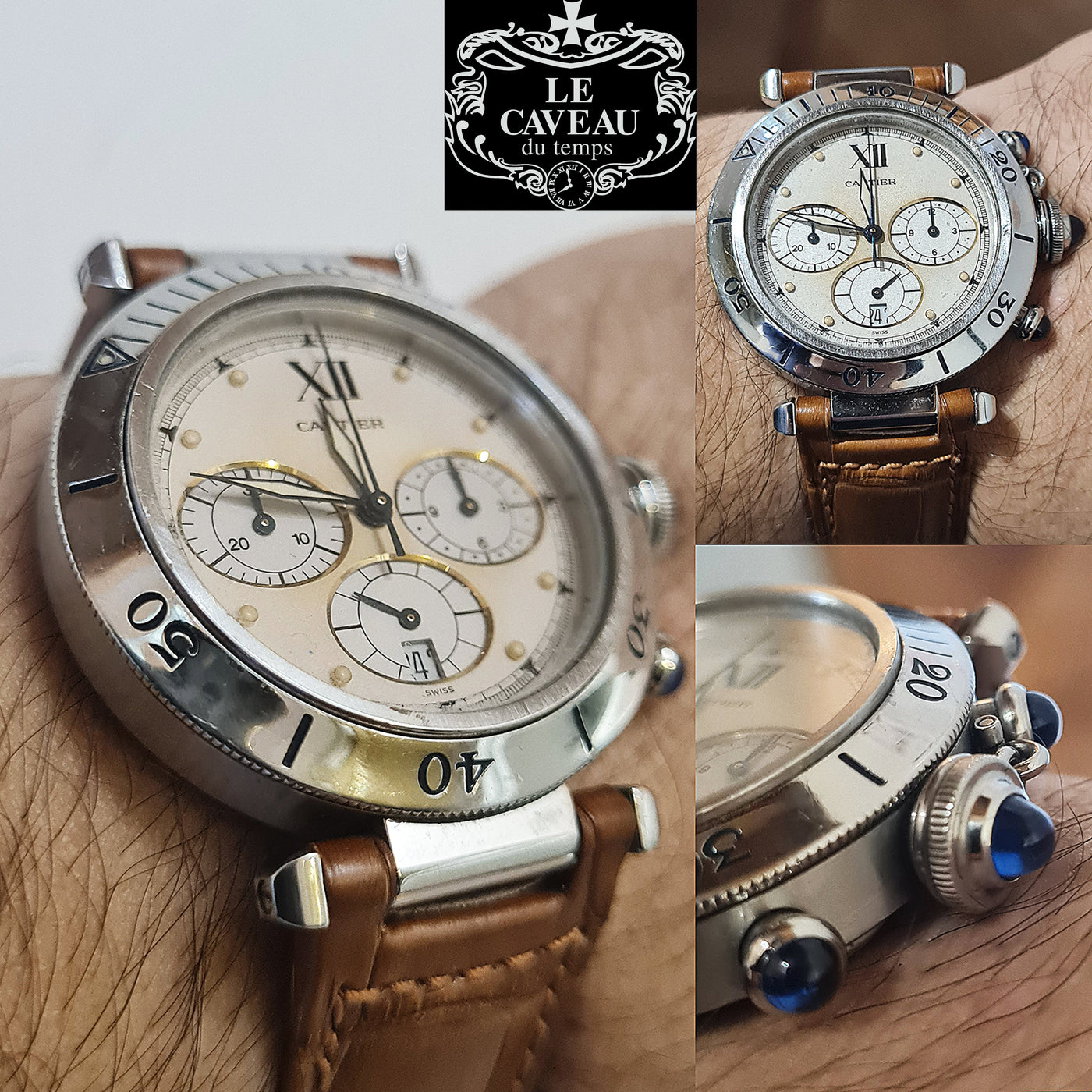 Pasha Chronograph - scatola e garanzia LeCaveau