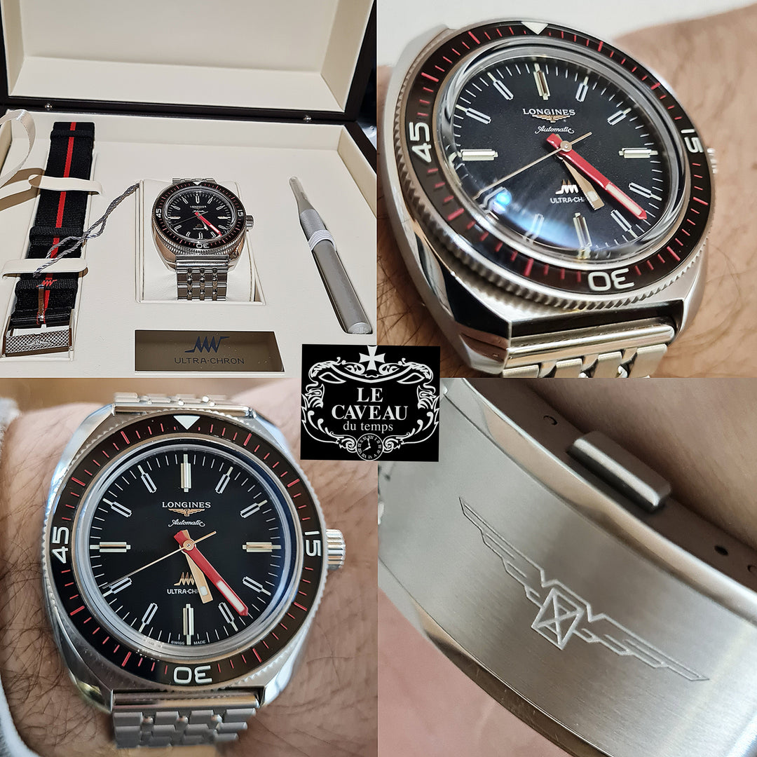Longines Ultra-Chron acciaio nuovo 2022- scatola e garanzia Originale