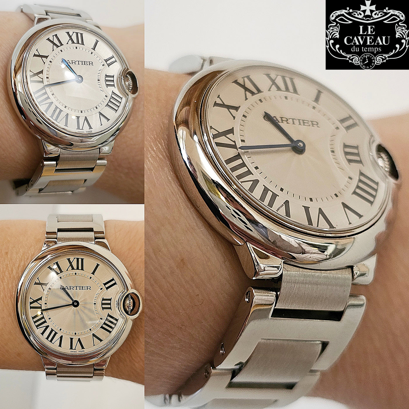 Ballon Bleu 36mm acciaio - scatola e garanzia Originale