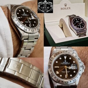 Explorer II acciaio quadrante Nero - Scatola originale garanzia Originale