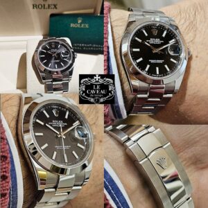 Datejust II 41mm acciaio quadrante Nero  - scatola e garanzia originale