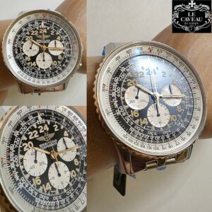Navitimer B12019 acciaio oro BRACCIALATO- vetro plastica