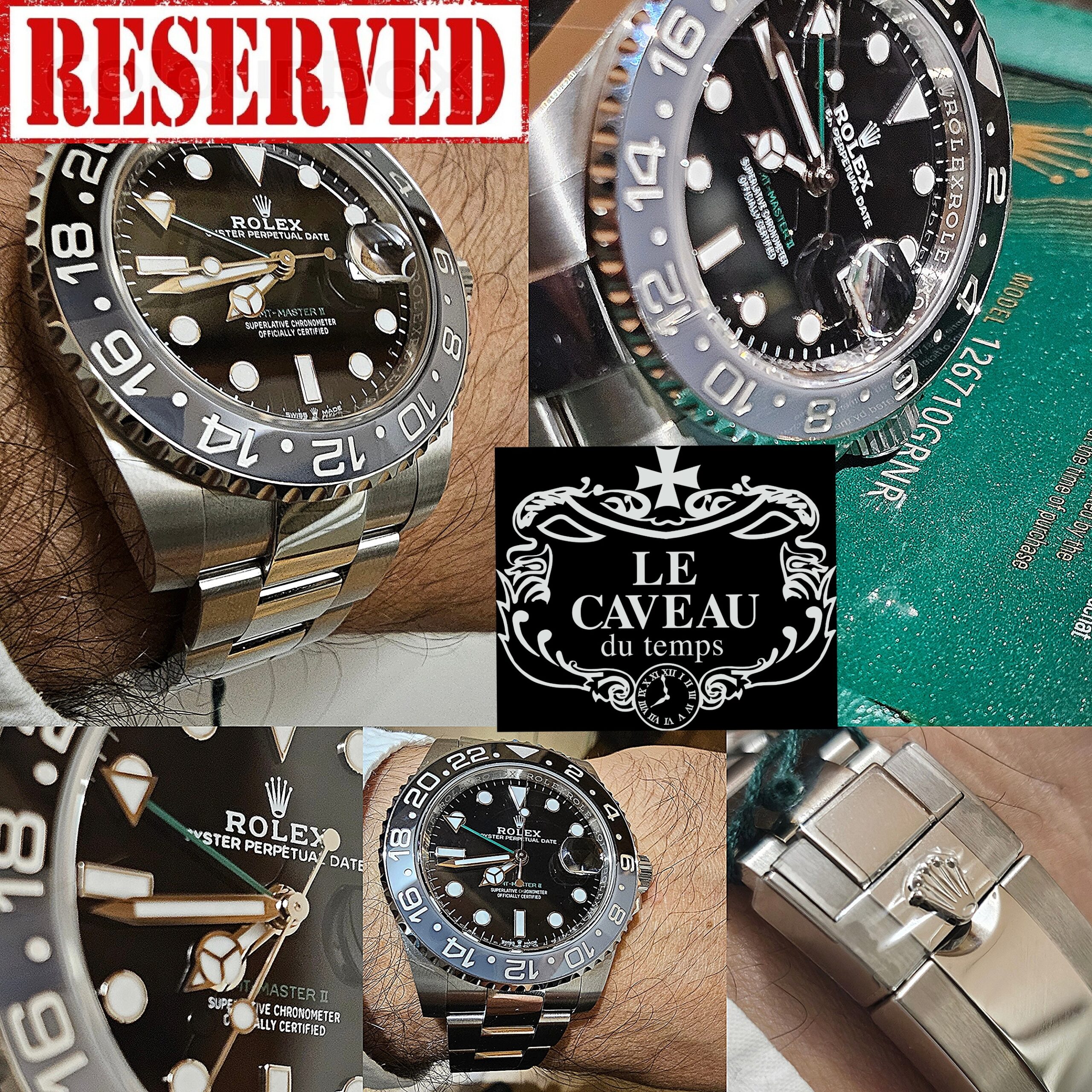 GMT CERAMICA OYSTER 126710GRNR - SCATOLA E GARANZIA ORIGINALE