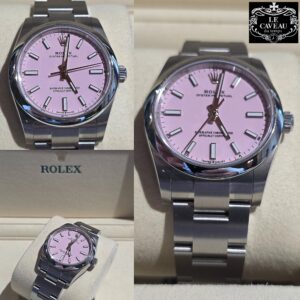 Oyster perpetual 34mm quadrante Rosa - nuovo - scatola e garanzia originale