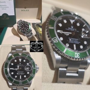Submariner 16610 GHIERA VERDE acciaio - scatola e garanzia originale